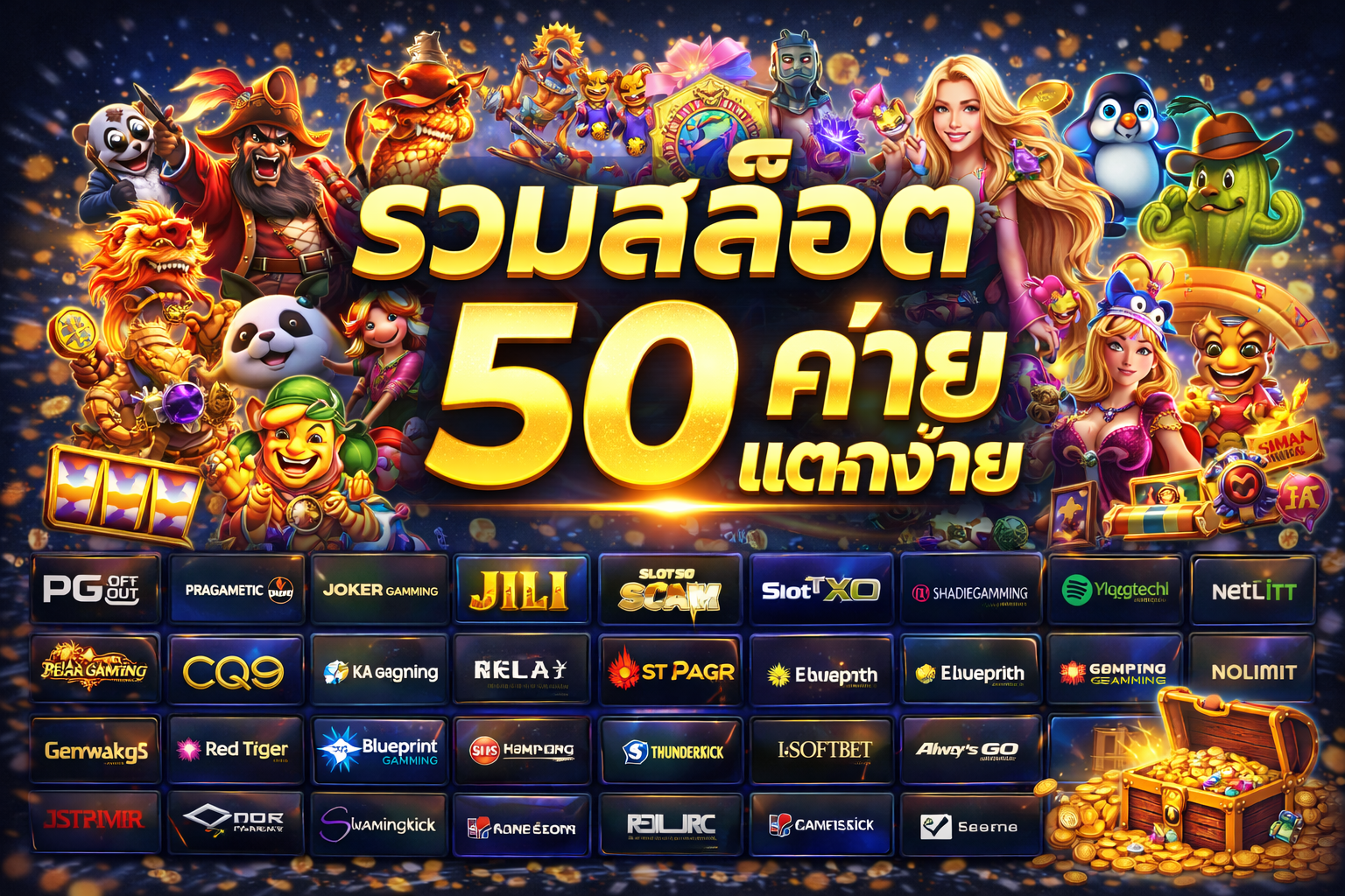 สล็อต 50 ค่าย แตกง่าย”
